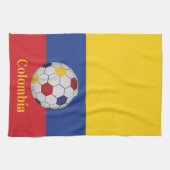 Colombia Soccer Poster Theedoek (Horizontaal)