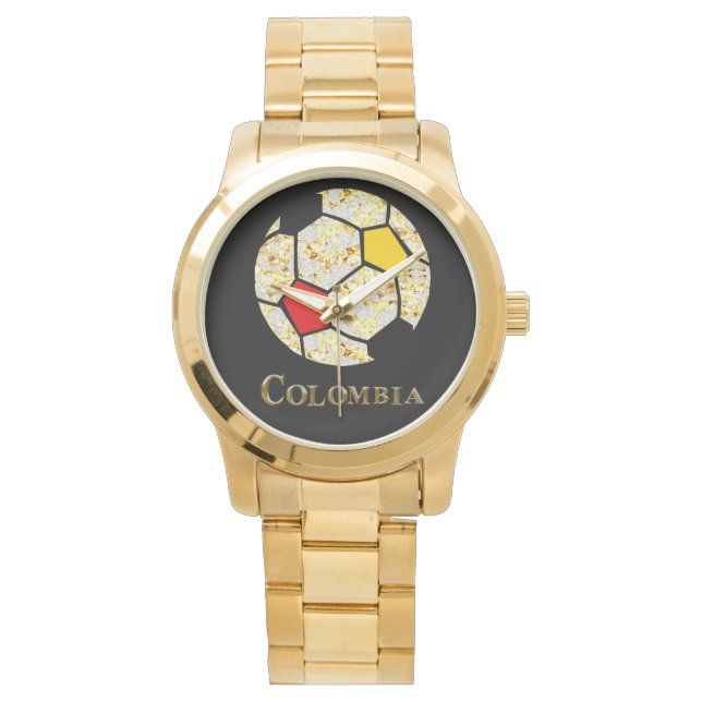COLOMBIA SOCCER WATCH HORLOGE (Voorkant)