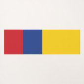 Colombia Soccer Yogamat (Achterkant (horizontaal))