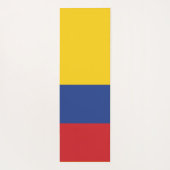 Colombia Soccer Yogamat (Achterkant)