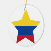 Colombia Star Keramisch Ornament (Links)