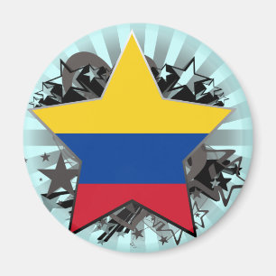 Colombia Star Magneet