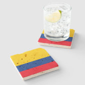 Colombia Stenen Onderzetter (Zijkant)