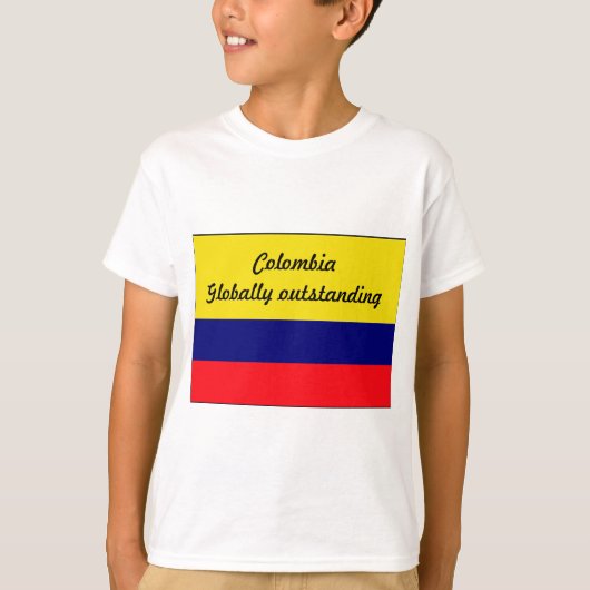 Colombia T-shirt (Voorkant)
