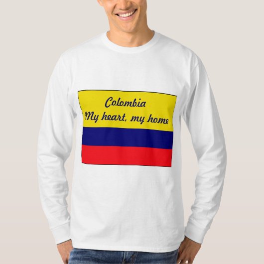 Colombia T-shirt (Voorkant)