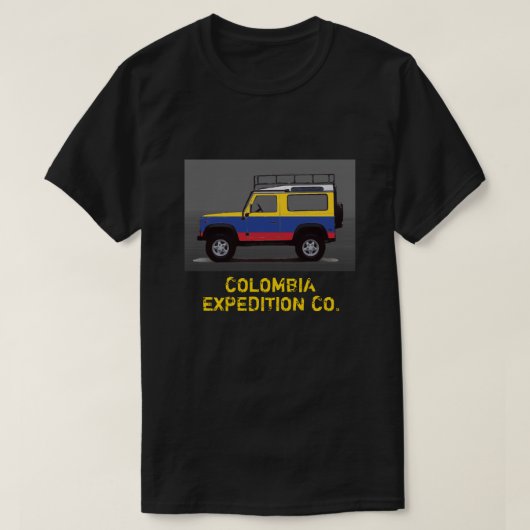 COLOMBIA T-Shirt (Design voorkant)