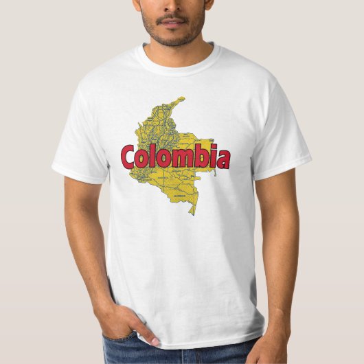 Colombia T-shirt (Voorkant)