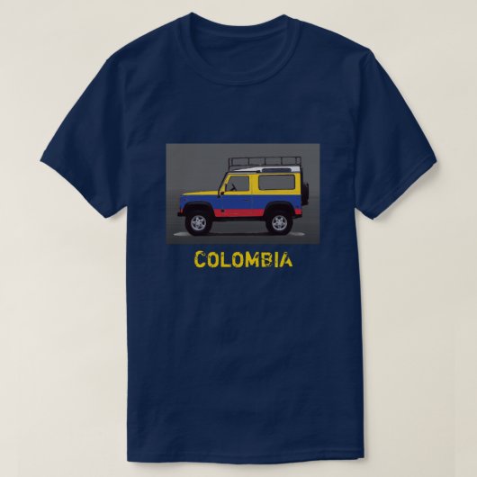 COLOMBIA T-Shirt (Design voorkant)