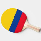 Colombia Tafeltennisbatje (Zijkant)