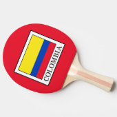Colombia Tafeltennisbatje (Zijkant)