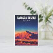 Colombia Tatacoa Desert Night Travel Briefkaart (Staand voorkant)