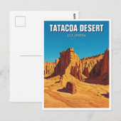 Colombia Tatacoa Desert Travel Briefkaart (Voorkant / Achterkant)