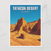 Colombia Tatacoa Desert Travel Briefkaart (Voorkant)