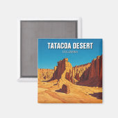 Colombia Tatacoa Desert Travel Magneet (Voorkant / Achterkant)