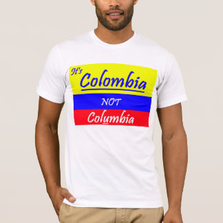 Colombia tee not columbia t-shirt
