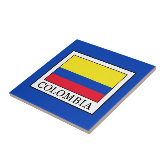 Colombia Tegeltje (Zijkant)