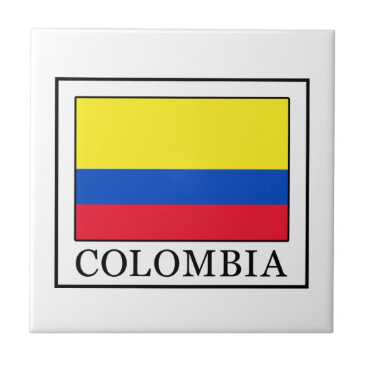 Colombia Tegeltje (Voorkant)