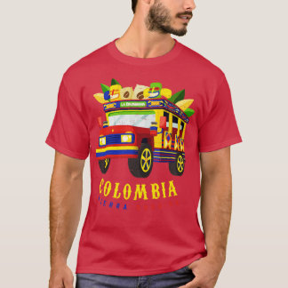 Colombia Tierra Querida Chiva Colombiana T-shirt