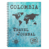 Colombia Travel Journal Vacking Planner Notitieboek (Voorkant)