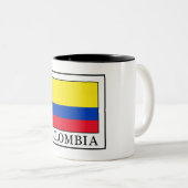 Colombia Tweekleurige Koffiemok (Voorkant rechts)