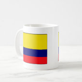 Colombia uitstekend voetbal koffiemok (Voorkant links)
