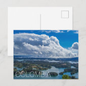 Colombia (Uitzicht van Piedra del Peñol) Briefkaart (Voorkant / Achterkant)
