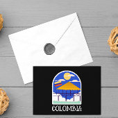 Colombia Vintage Travel Briefkaart