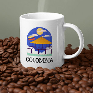 Colombia Vintage Travel Koffiemok