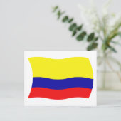 Colombia Vlag Ansichtkaart Briefkaart (Staand voorkant)
