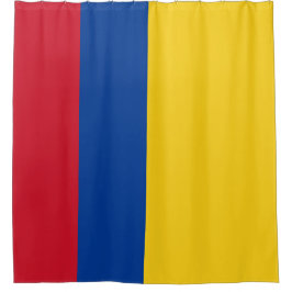 Colombia vlag douchegordijn
