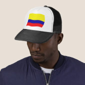 Colombia Vlag Hoed Trucker Pet (In situ)