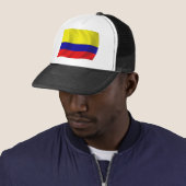 Colombia Vlag Hoed Trucker Pet (In situ)