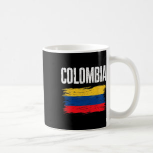 Colombia Vlag Jersey Colombiaans Voetbalteam Colom Koffiemok