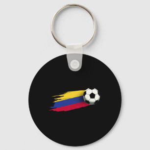 Colombia Vlag Jersey Colombiaans Voetbalteam Colom Sleutelhanger