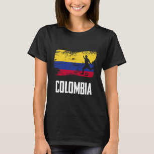 Colombia Vlag Jersey Colombiaans Voetbalteam Colom T-shirt