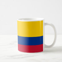Colombia Vlag Keramische Mok