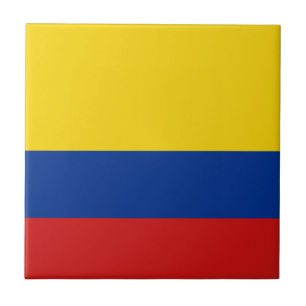 Colombia Vlag Keramische Tegel Tegeltje