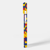 Colombia Vlag Kleurrijk Patroon Case-Mate iPhone Case (Achterkant / Links)