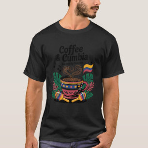 Colombia Vlag Koffie Jongens Meisjes Colombiaans U T-shirt