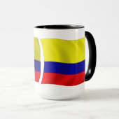 Colombia Vlag Mok (Voorkant rechts)