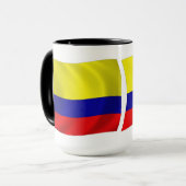 Colombia Vlag Mok (Voorkant links)