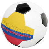 Colombia Vlag Schattig Patriottisch Voetbal (Drie kwart)