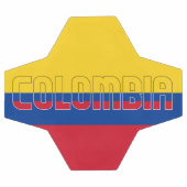 Colombia Vlag Schattig Patriottisch Voetbal (Enkel)