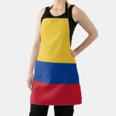 Colombia vlag schort (Insitu)