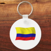 Colombia Vlag Sleutelhanger (Voorkant)