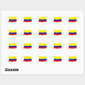 Colombia Vlag Sticker (Vel)