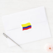 Colombia Vlag Sticker (Envelop)