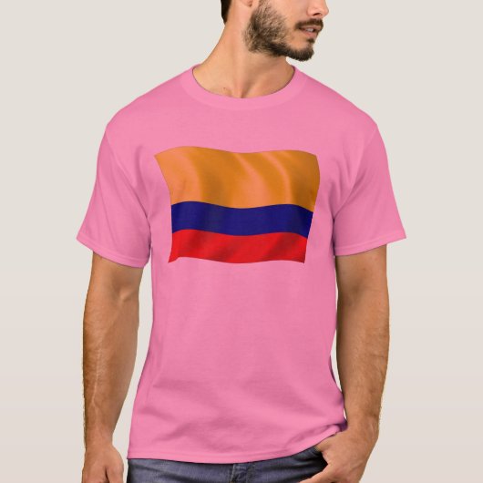 Colombia Vlag T-shirt (Voorkant)