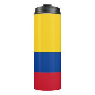 Colombia vlag thermosbeker