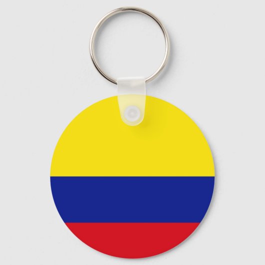 COLOMBIA: vlag van Colombia-sleutelhanger Sleutelhanger (Voorkant)